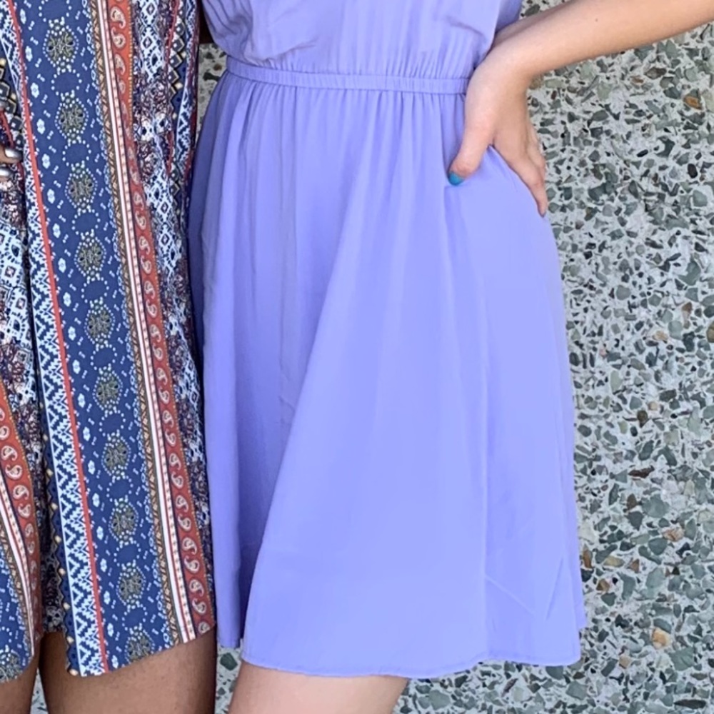 Old navy purple dress